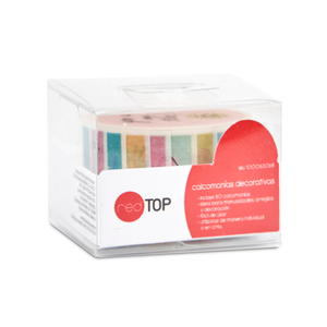 Calcomanías Decorativas Red Top Happy Birthday 80 piezas Calcomanías Decorativas Red Top Happy Birthday 80 piezas