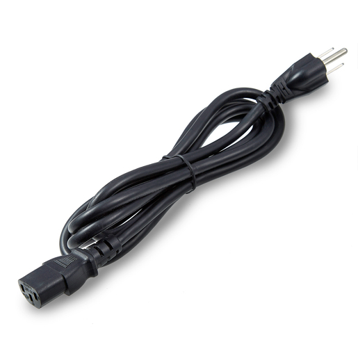 Extensión Eléctrica para Computadora 3 Terminales RadioShack RYS-2 / Negro / 1.8 m