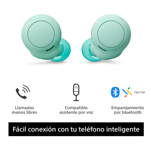 Audífonos Bluetooth Inalámbricos Sony WF-C500 / In ear / True Wireless / Verde