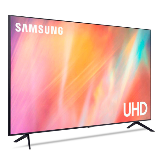 Pantalla Samsung Smart TV 50 pulg. UN50AU7000FXZX LED 4K UHD