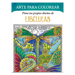 Libro para Colorear Libélulas Angela Porter