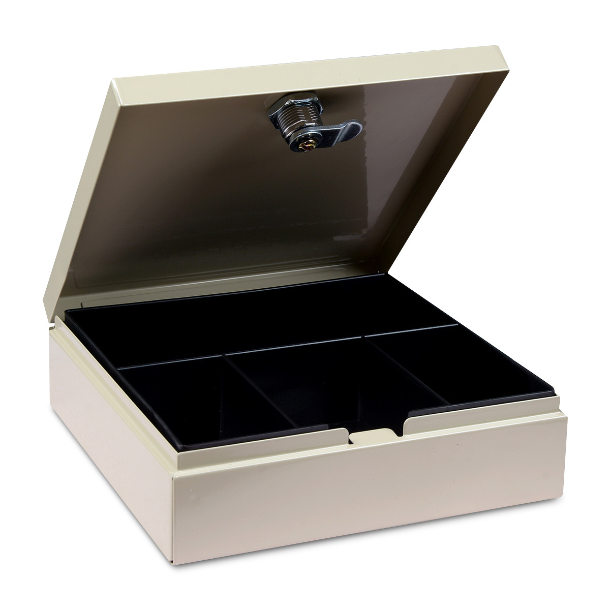 Caja para Dinero Office Depot TS815 4 CompartimentosDINERO OD TS815 ARENA