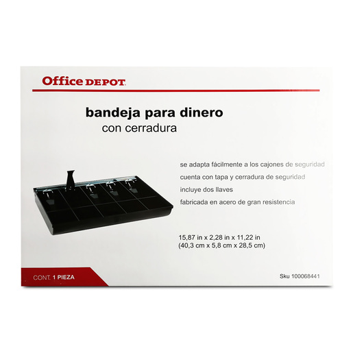 Caja para Dinero Office Depot TS830