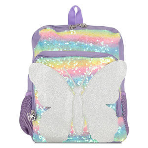 Mochila Escolar Ticher Mariposa Lentejuela Mochila Escolar Ticher Mariposa Lentejuela