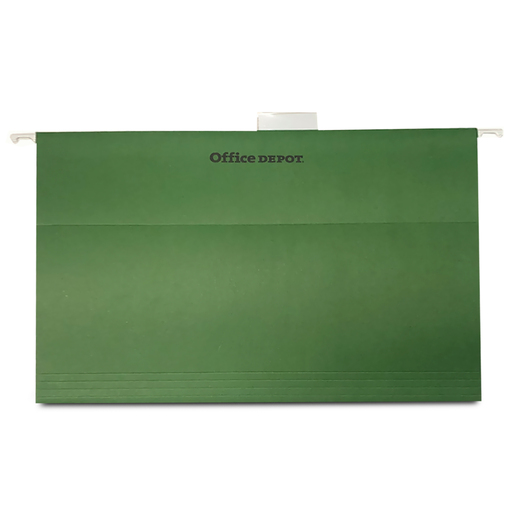 Folders Oficio Colgante Office Depot Verde 25 piezas | Office Depot Mexico