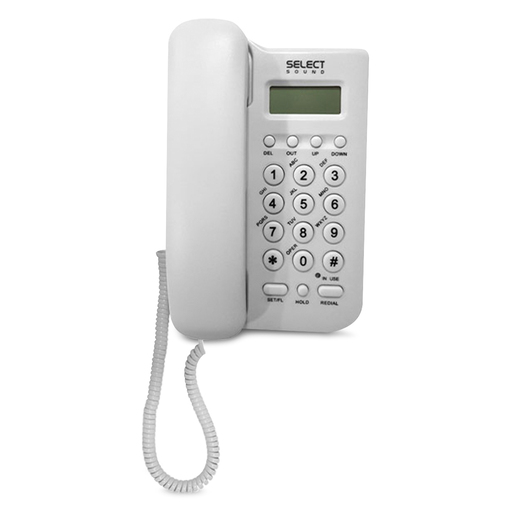 Teléfono Alámbrico 8836 Select Sound / Blanco