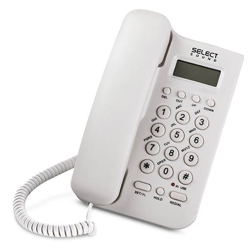 Teléfono Alámbrico 8836 Select Sound / Blanco