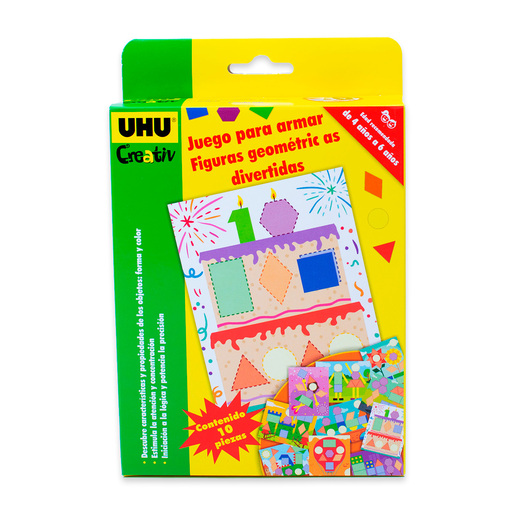 Juego Creativo UHU Armando Figuras 10 piezas