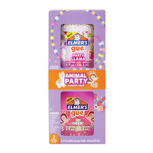 Slime Texturizado Elmers Animal Party / 2 pieza / 473 ml Slime Texturizado Elmers Animal Party / 2 pieza / 473 ml
