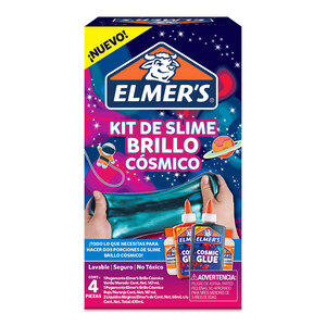 Kit de Slime Texturizado Elmers Brillo Cósmico / 4 piezas / 430 ml