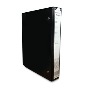 Carpeta Argolla Redonda Office Depot 1 pulg. Negro Carpeta Argolla Redonda Office Depot 1 pulg. Negro