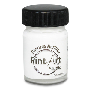 Pintura Acrílica PintArt Studio No.100 / Blanco / 1 pieza / 30 ml