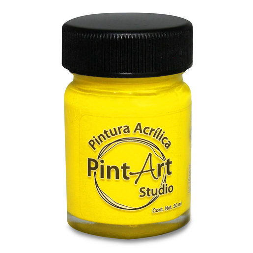 Pintura Acrílica PintArt Studio 202 Amarillo Claro 30 ml