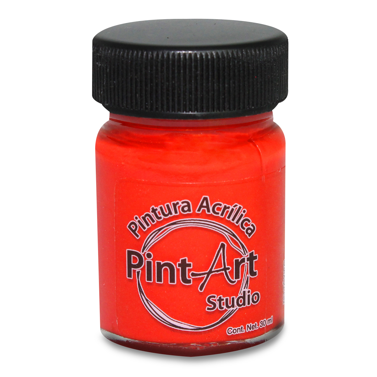 Pintura Acrílica PintArt Studio 307 Rojo Intenso 30 ml