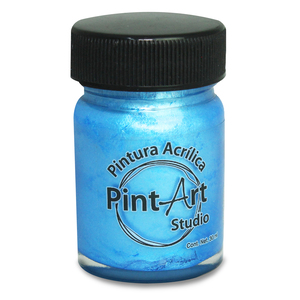 Pintura Acrílica PintArt Studio No.828 / Azul metálico / 1 pieza / 30 ml