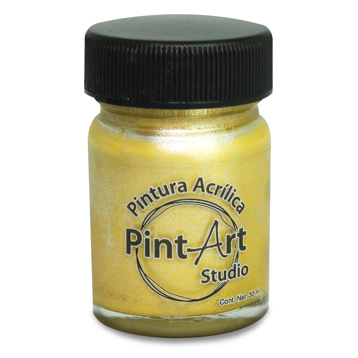 Pintura Acrílica PintArt Studio No.837 / Oro imperial / 1 pieza / 30 ml