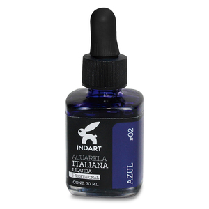 Acuarela Italiana Indart Azul 30 ml