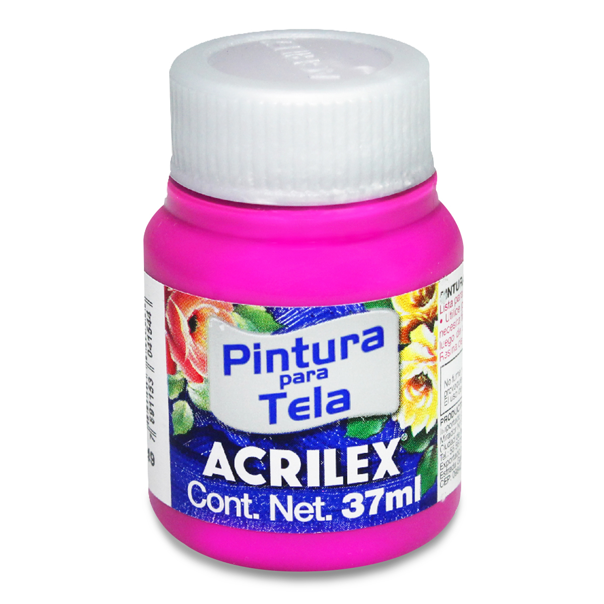 Pintura Textil Acrilex No.549 / Magenta / 1 pieza / 37 ml