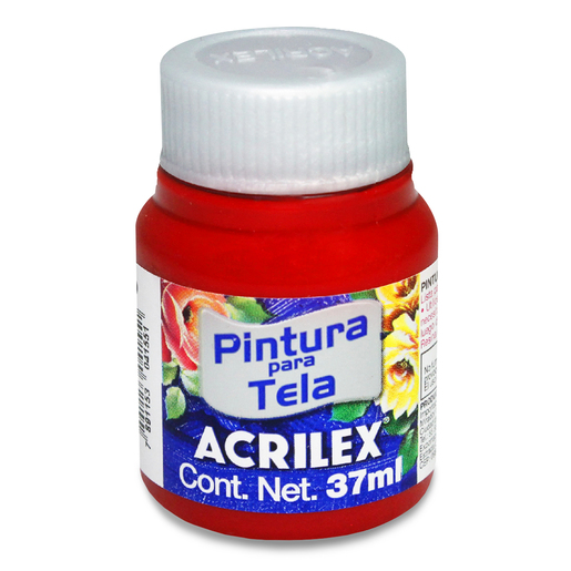 Pintura Textil Acrilex No.550 / Púrpura / 1 pieza / 37 ml