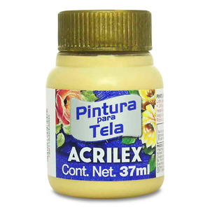 Pintura para Tela Roel Acrilex 532 Oro Metálica 37 ml Pintura para Tela Roel Acrilex 532 Oro Metálica 37 ml