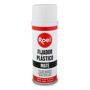 Fijador Plástico en Aerosol Roel Mate 418 ml Fijador Plástico en Aerosol Roel Mate 418 ml
