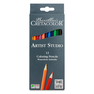 Lápices de Colores Hexagonales Cretacolor Artist Estudio / 12 piezas