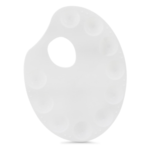 Paleta Godete de Plástico Roel Blanco 10 cavidades Paleta Godete de Plástico Roel Blanco 10 cavidades