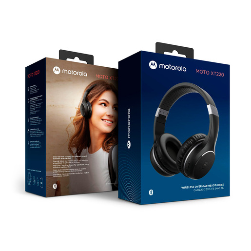Audífonos de Diadema Bluetooth Motorola XT220 / One ear / Inalámbricos / Negro