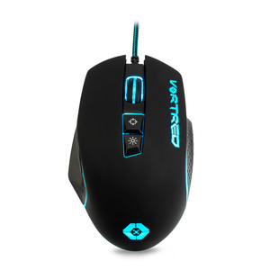 Mouse Gamer Vortred 930143 / RGB / USB / 800 a 6400 dpi / Negro 