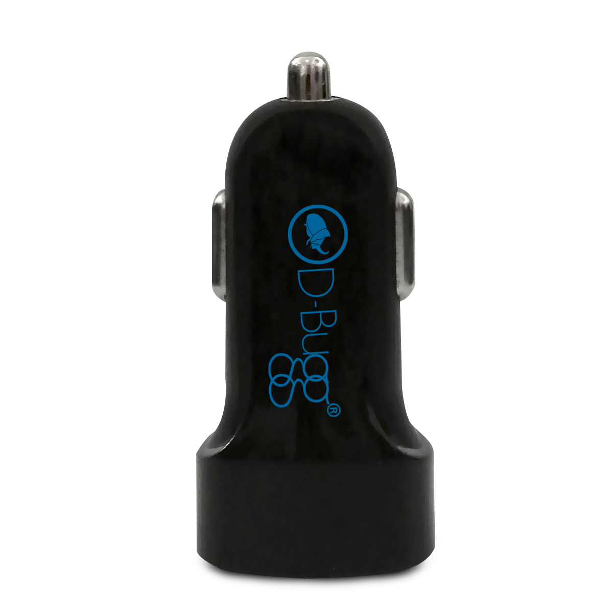 Cargador Doble para Auto Dbugg / USB / Negro