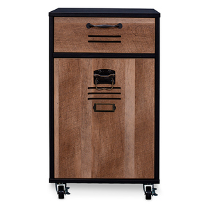 Archivero para Oficina con Ruedas 4Tune ISH-MC60305 / Café / Vertical / 2 gavetas Archivero para Oficina con Ruedas 4Tune ISH-MC60305 / Café / Vertical / 2 gavetas