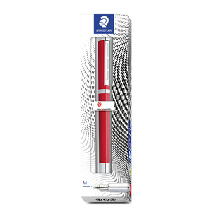 Pluma Fuente Triplus Staedtler 474 M02-3 / Punto medio / Rojo Pluma Fuente Triplus Staedtler 474 M02-3 / Punto medio / Rojo
