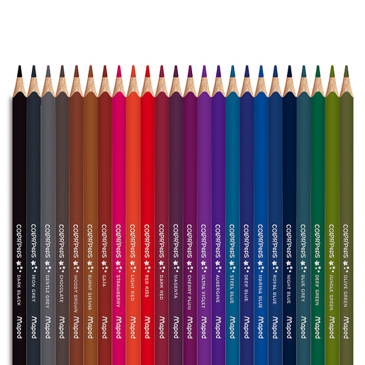 Lápices de Colores Maped Color Peps Star 72 piezas | Office Depot Mexico
