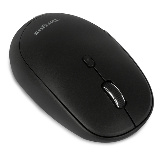 Mouse Inalámbrico Targus AMB582GL Antimicrobiano / Receptor USB / Bluetooth / Negro / PC / Laptop / macOS