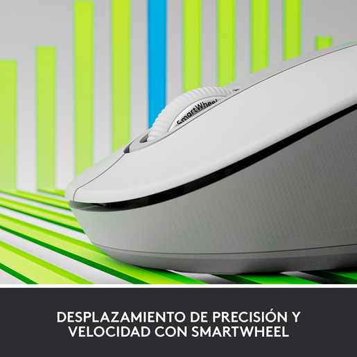 Mouse Inalámbrico Logitech Signature M650 Blanco