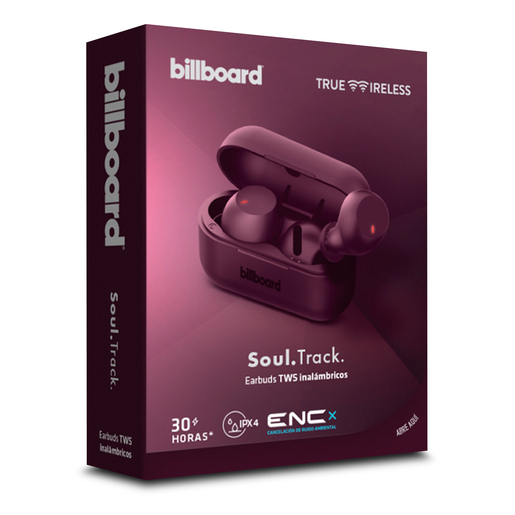 Audífonos Bluetooth Inalámbricos Billboard BB-E19795 / In ear / True Wireless / Vino 