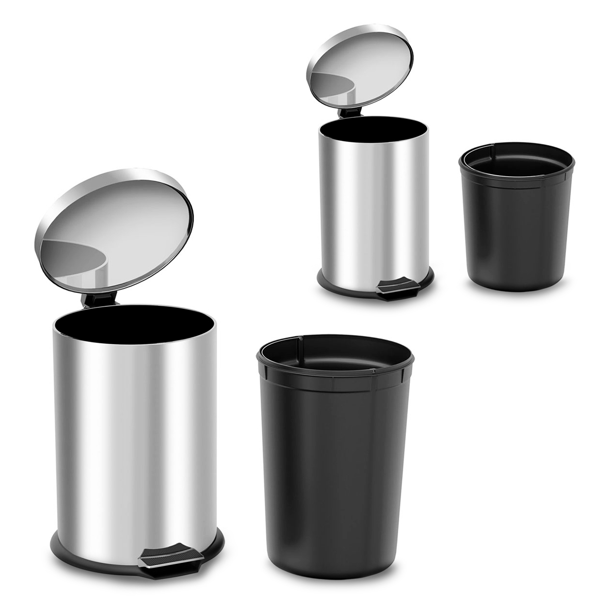 BOTE BASURA OD METAL 2PACK | Office Depot Mexico