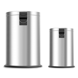 Botes de Basura Office Depot Metal 2 piezas Botes de Basura Office Depot Metal 2 piezas
