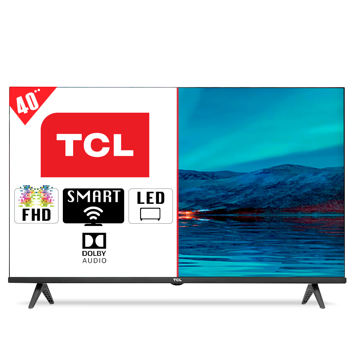 Pantalla TV TCL 40A343 / Full HD / 40 Pulg. / Smart TV / Led / Bluetooth / Dolby Audio / HDMI / USB