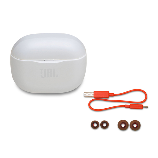 Audífonos Bluetooth Inalámbricos JBL Tune 120TWS / In ear / True Wireless / Blanco