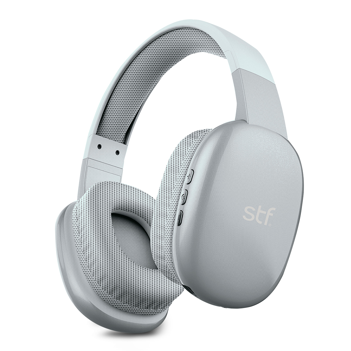 Audífonos de Diadema Bluetooth STF Aurum On ear Inalámbricos Entrada 3.5 mm Gris Office Depot Audífonos de Diadema Bluetooth STF Aurum On ear Inalámbricos Entrada 3.5 mm Gris Office Depot