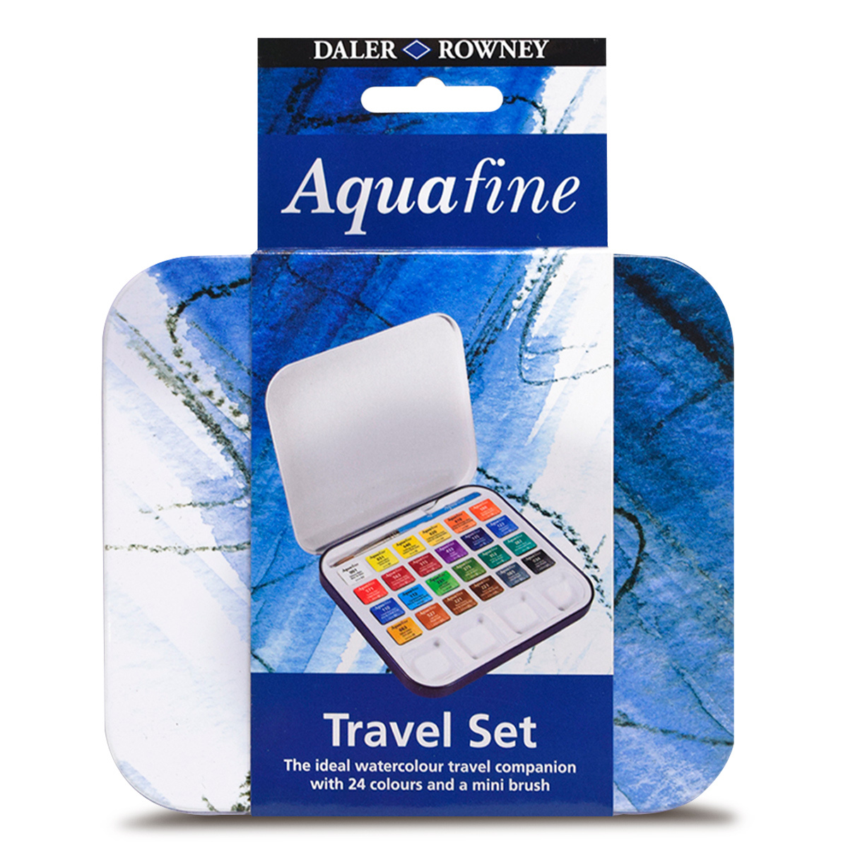 Set de Acuarelas Aquafine Daler & Rawney 58325 Colores surtidos 24 piezas | Office  Depot Mexico