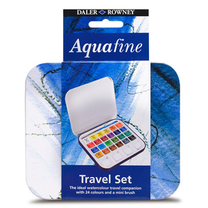 Set de Acuarelas Aquafine Daler & Rawney 58325 /Colores surtidos / 24 piezas  