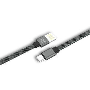 Cable USB-C Stuffactory A02855 / 1 metro / Negro 