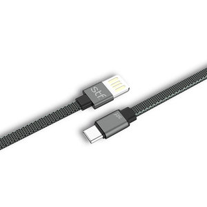 Cable USB-C Stuffactory A02855 / 1 metro / Negro Cable USB-C Stuffactory A02855 / 1 metro / Negro