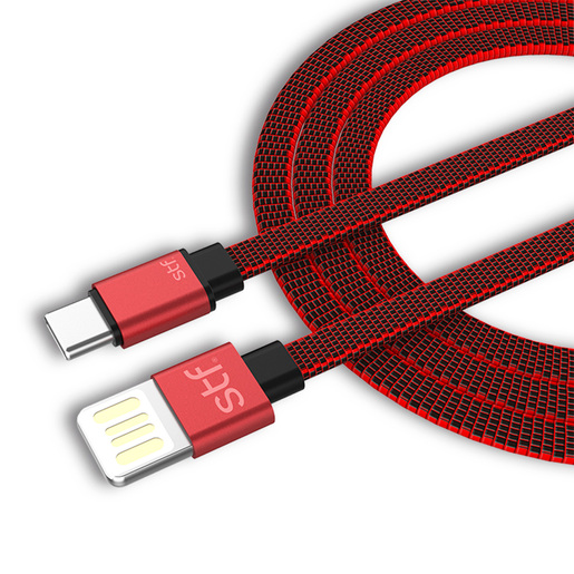 Cable USB-C STF de 1 m Rojo