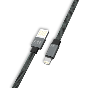 Cable USB - Lightning Stuffactory A02879/ 1 metro / Negro Cable USB - Lightning Stuffactory A02879/ 1 metro / Negro