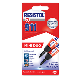 RESISTOL 911 MINI DUO 1 G 2P RESISTOL 911 MINI DUO 1 G 2P
