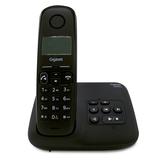 Gigaset A270 Telefono Inalambrico Dect con Identificador de Llamadas - Manos  Libres - Control de Volumen Teléfonos Sobremesa e Inalámbricos Telefonía  Fija Movilidad / Smartphones 