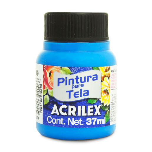 Pintura para Tela Roel Acrilex Azul Neón 37 ml